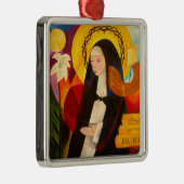 St. Catherine of Siena 2007 Metalen Ornament (Rechts)