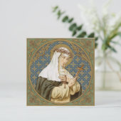 St. Catherine of Siena (BK 19) Blank Wenskaart (Staand voorkant)