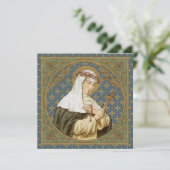 St. Catherine of Siena (BK 19) Blank Wenskaart (Staand voorkant)