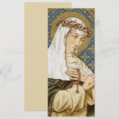 St. Catherine of Siena (BK 19) Blank Wenskaart (Voorkant / Achterkant)