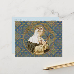 St. Catherine of Siena (BK 19) Briefkaart