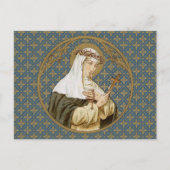 St. Catherine of Siena (BK 19) Briefkaart (Voorkant)