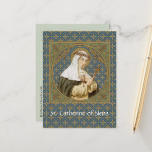 St. Catherine of Siena (BK 19) Briefkaart