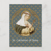 St. Catherine of Siena (BK 19) Briefkaart (Voorkant)