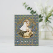 St. Catherine of Siena (BK 19) Briefkaart (Staand voorkant)