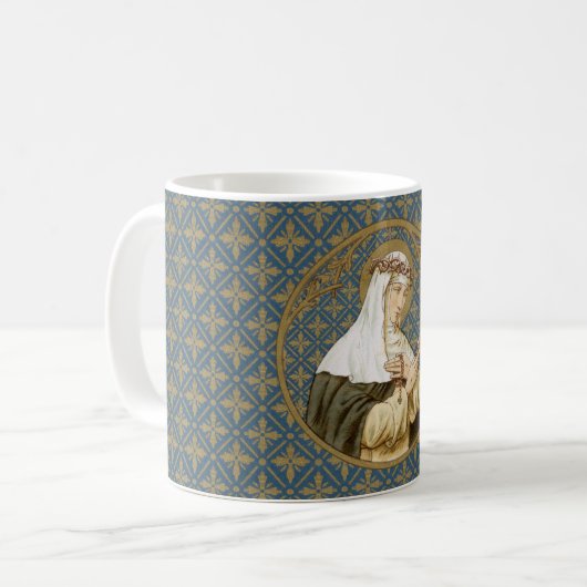St. Catherine of Siena (BK 19) Coffee Mok 1.1a (Voorkant links)