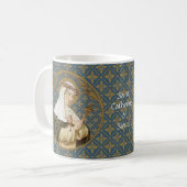 St. Catherine of Siena (BK 19) Coffee Mok 1.2 (Voorkant links)