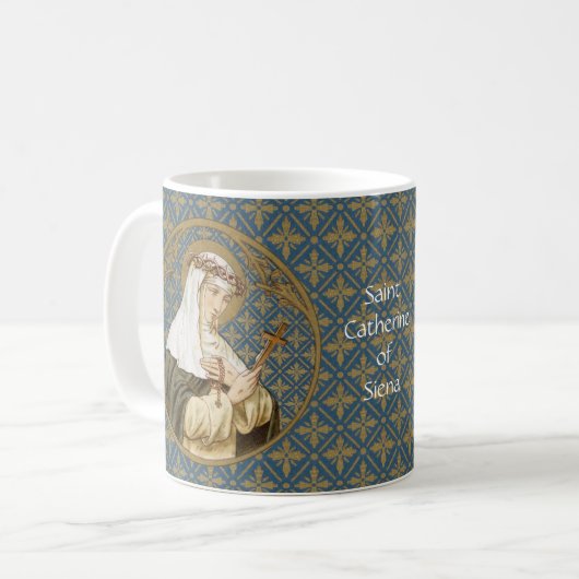 St. Catherine of Siena (BK 19) Coffee Mok 1.2 (Voorkant links)