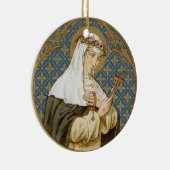 St. Catherine of Siena (BK 19) Keramisch Ornament (Rechts)