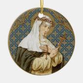 St. Catherine of Siena (BK 19) Keramisch Ornament (Voorkant)