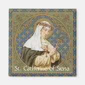 St. Catherine of Siena (BK 19) Magneet (Voorkant)
