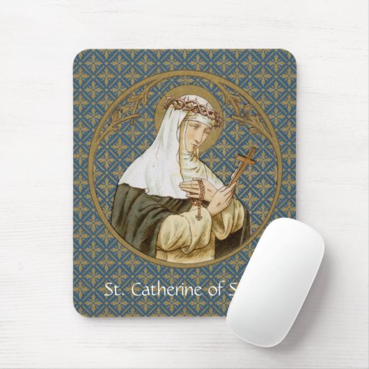 St. Catherine of Siena (BK 19) Muismat (Met muis)