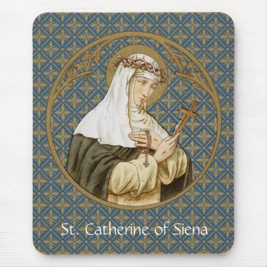 St. Catherine of Siena (BK 19) Muismat (Voorkant)