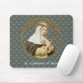 St. Catherine of Siena (BK 19) Muismat (Met muis)