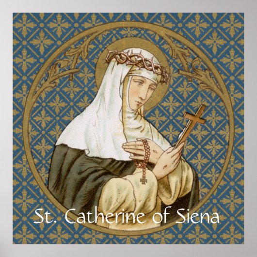 St. Catherine of Siena (BK 19) Poster (Voorkant)