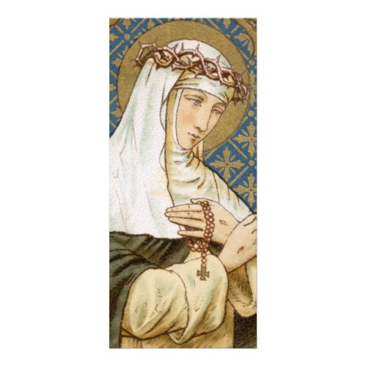 St. Catherine of Siena (BK 19) Rack Card 3 Reclamekaart (Voorkant)