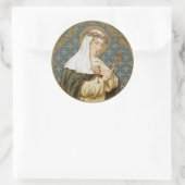St. Catherine of Siena (BK 19) Ronde Sticker (Tas)