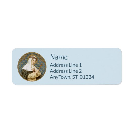St. Catherine of Siena (BK 19) (Stijl 1) Etiket (Voorkant)
