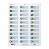St. Catherine of Siena (BK 19) (Stijl 1) Etiket (Full Sheet)