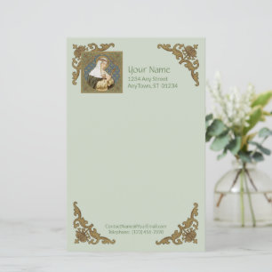 St. Catherine of Siena (BK 19) (stijl 2, blad A)