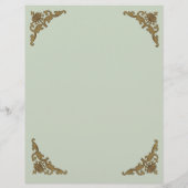 St. Catherine of Siena (BK 19) (stijl 2, blad A) Briefhoofd (Achterkant)