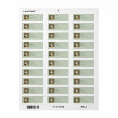 St. Catherine of Siena (BK 19) (Stijl 2) Etiket (Full Sheet)