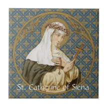 St. Catherine of Siena (BK 19) Tile 1