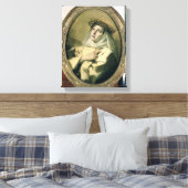 St. Catherine of Siena, c.1746 Canvas Afdruk (Insitu (Slaapkamer))