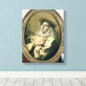 St. Catherine of Siena, c.1746 Canvas Afdruk (Insitu (Houten vloer))