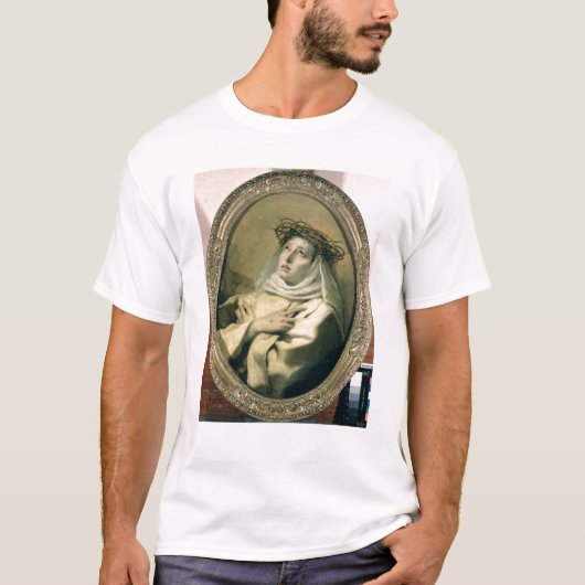 St. Catherine of Siena, c.1746 T-shirt (Voorkant)