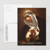 St. Catherine of Siena (Franceschini) Vertical Briefkaart (Voorkant / Achterkant)