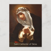 St. Catherine of Siena (Franceschini) Vertical Briefkaart (Voorkant)