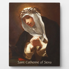 St. Catherine of Siena (Franceschini) Vertical Fotoplaat