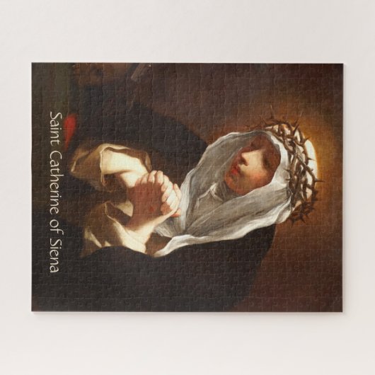 St. Catherine of Siena (Franceschini) Vertical Legpuzzel (Horizontaal)