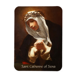 St. Catherine of Siena (Franceschini) Vertical Magneet