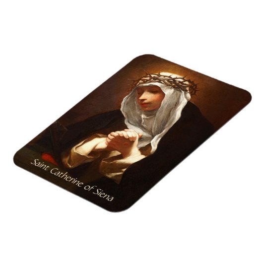 St. Catherine of Siena (Franceschini) Vertical Magneet (Linkerzijde)