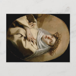 St. Catherine of Siena Hl. Katharina Siena Tiepolo Briefkaart