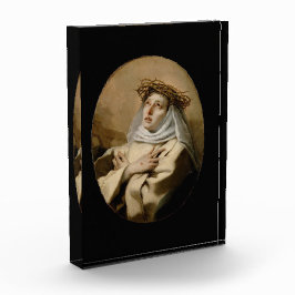 St. Catherine of Siena Hl. Katharina Siena Tiepolo Fotoblokken