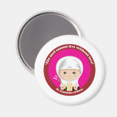 St. Catherine of Siena Magneet (Voorkant / Achterkant)