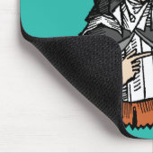 St. Catherine of Siena met Crucifix-Topped Heart Muismat (Hoek)