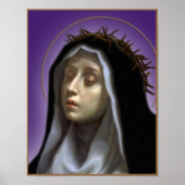 St. Catherine of Siena Poster (Voorkant)