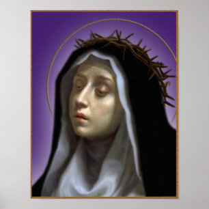 St. Catherine of Siena Poster