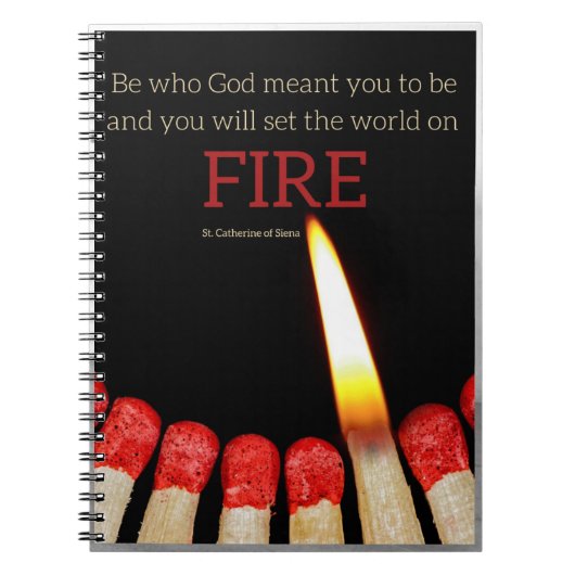 St. Catherine of Siena Prayer Journal Notitieboek (Voorkant)