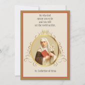 St. Catherine of Siena Religious Nun (Voorkant)