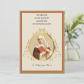 St. Catherine of Siena Religious Nun (Staand voorkant)