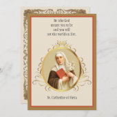 St. Catherine of Siena Religious Nun (Voorkant / Achterkant)