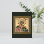 St. Catherine Prayer Card Briefkaart (Staand voorkant)