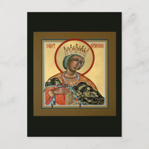 St. Catherine Prayer Card Briefkaart