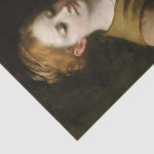 St. Catherine Reading door Correggio Tissuepapier (Detail)