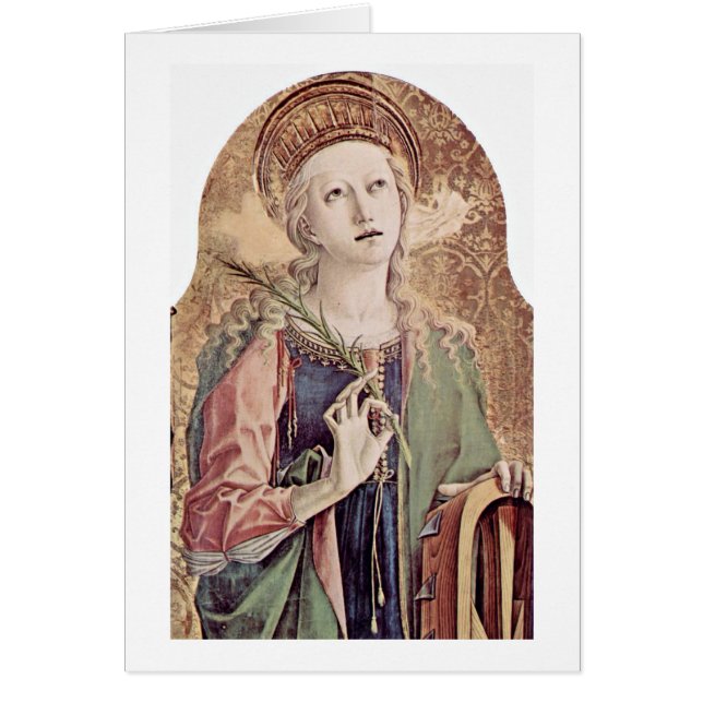 St. Catherine van Alexandria door Carlo Crivelli (Voorkant)